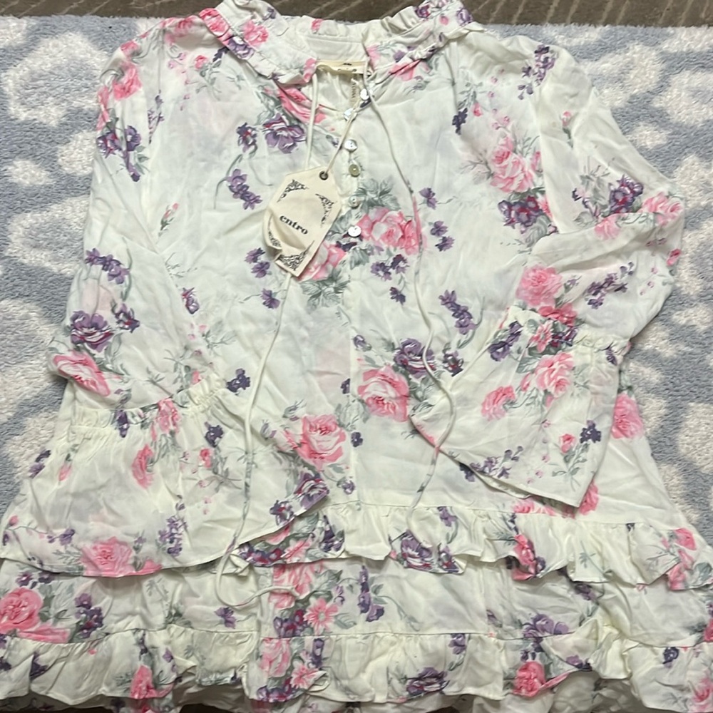 Entro Floral Blouse